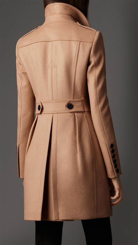 burberry navy plaid coat|burberry wool coat beige.